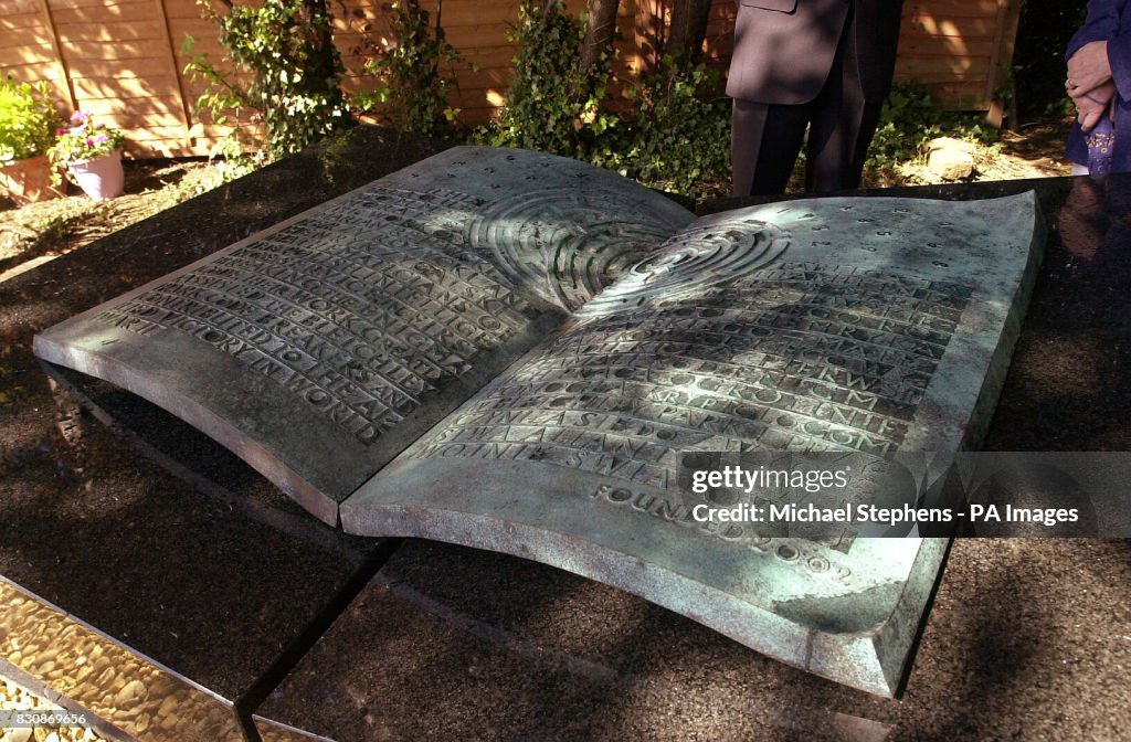 Enigma memorial in Bletchely Park