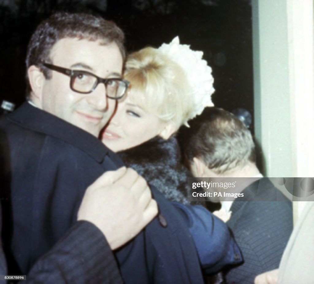 Peter Sallers weds Britt Ekland