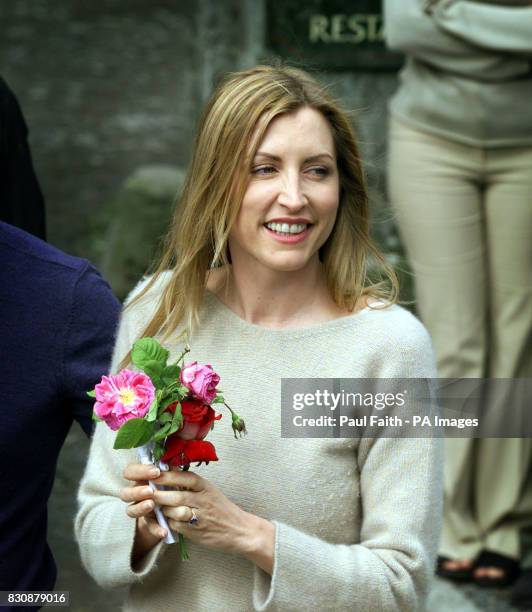 Bride to be Heather Mills at the gates of Castle Leslie in Co Monaghan, where she will tie the knot with former Beatle Sir Paul McCartney. * Around...