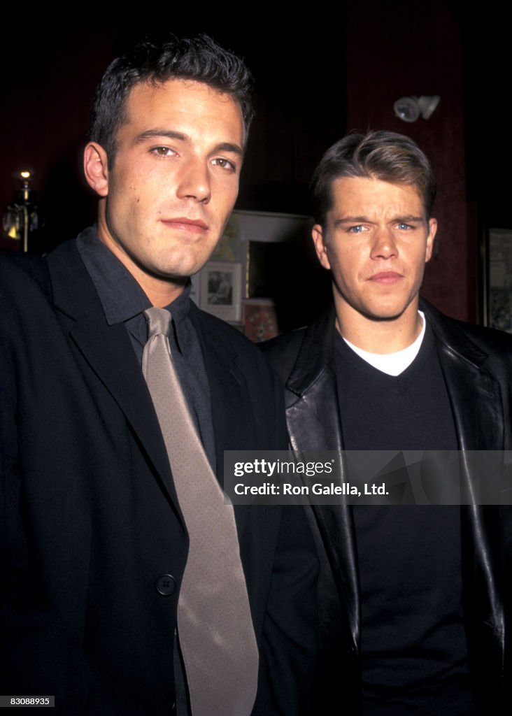 "Good Will Hunting" New York City Premiere