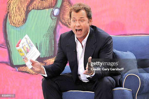 Actor Greg Kinnear attends Jumpstart's Read for the Record at The Today Show on October 2, 2008 in New York City