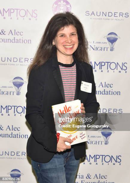 Laura Dave attends Authors Night 2017 At The East Hampton Library at The East Hampton Library on August 12, 2017 in East Hampton, New York.