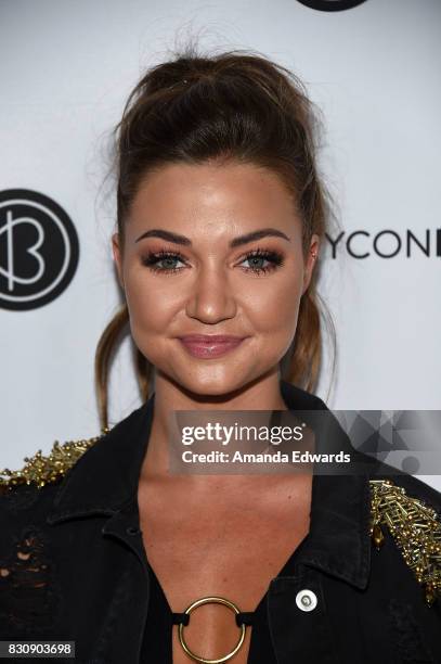 Erika Costell attends the 5th Annual Beautycon Festival Los Angeles at the Los Angeles Convention Center on August 12, 2017 in Los Angeles,...