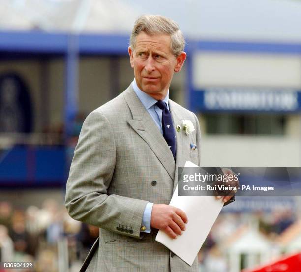 The Prince of Wales prepares to make a speech at the Royal Show, Stoneleigh, Warwickshire. The Prince today warned of the damage being done to the UK...