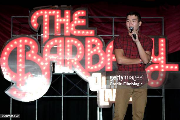 Joel Kim Booster performs on The Barbary Stage during the 2017 Outside Lands Music And Arts Festival at Golden Gate Park on August 12, 2017 in San...