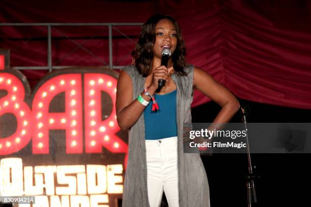 Tiffany Haddish performs on The Barbary Stage during the 2017 Outside Lands Music And Arts Festival at Golden Gate Park on August 12, 2017 in San...
