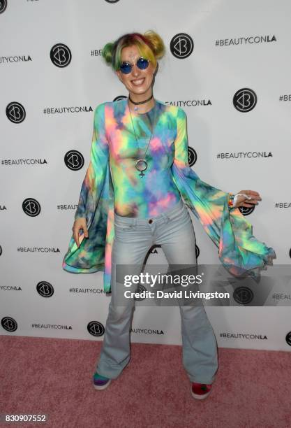 Actor Dani Thorne attends Day 1 of the 5th Annual Beautycon Festival Los Angeles at the Los Angeles Convention Center on August 12, 2017 in Los...