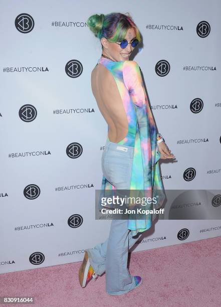 Dani Thorne arrives at the 5th Annual Beautycon Festival Los Angeles at Los Angeles Convention Center on August 12, 2017 in Los Angeles, California.