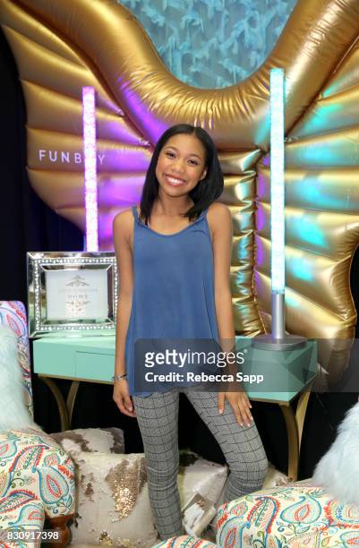 Kyla-Drew Simmons at Backstage Creations Celebrity Retreat at Teen Choice 2017 - Day 1 at Galen Center on August 12, 2017 in Los Angeles, California.