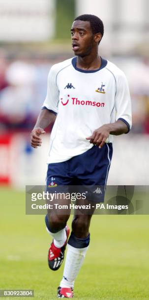 Tottenham Hotspur's Rohan Ricketts during the pre-season friendly match in Stevenage. THIS PICTURE CAN ONLY BE USED WITHIN THE CONTEXT OF AN...