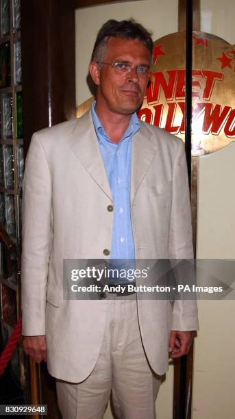 Actor Philip Bretherton arrives for a private celebrity screening of The Sum of All Fears at Planet Hollywood in London. The adaptation of the Tom...