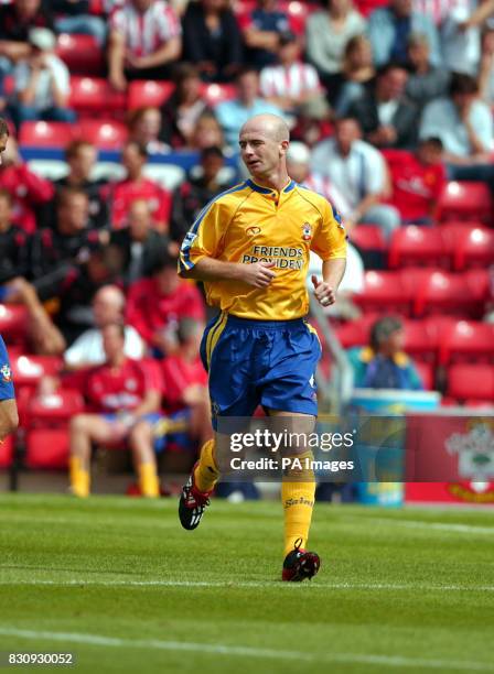 Southampton's Chris Marsden in action during the pre-season friendly game between Southampton and FC Utrecht at St Mary's stadium, Southampton. THIS...