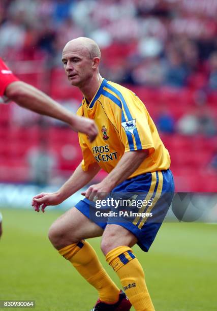 Southampton's Chris Marsden in action during the pre-season friendly game between Southampton and FC Utrecht at St Mary's stadium, Southampton. THIS...