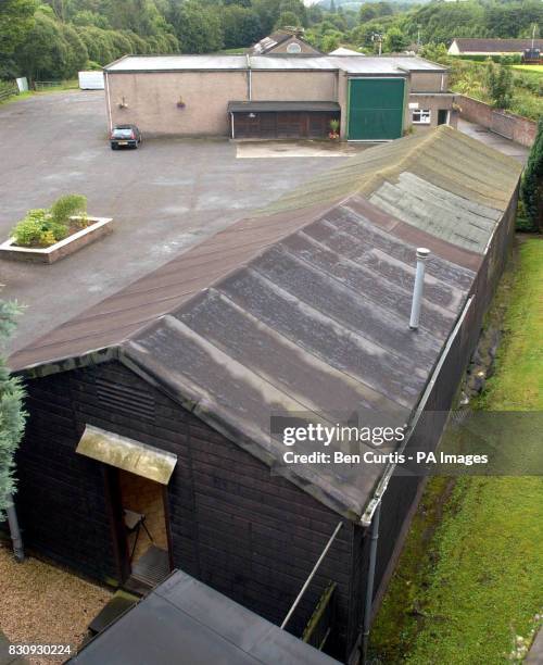 Stevenson Abattoir in Dunblane, Stirlingshire which was the destination for a pig nicknamed "McQueen"which escaped en route to the slaughterhouse....