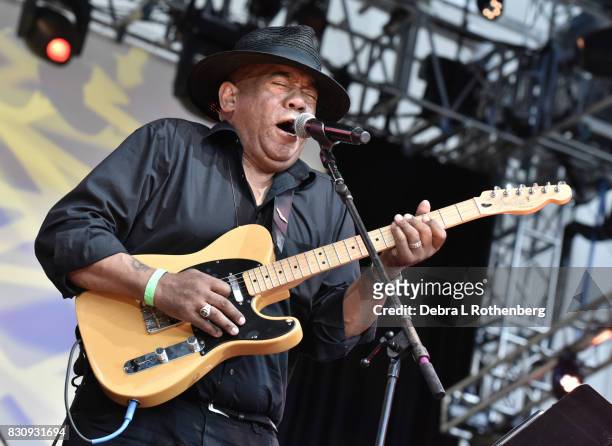 Michael Hill Performs during The Jayhawks: A Celebration of Chuck Berry With Musical Director Vernon Reid and Low Cut Connie at Damrosch Park,...