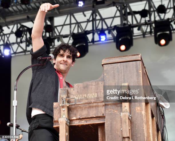 Adam Weiner of Low Cut Connie Performs during The Jayhawks: A Celebration of Chuck Berry With Musical Director Vernon Reid and Low Cut Connie at...
