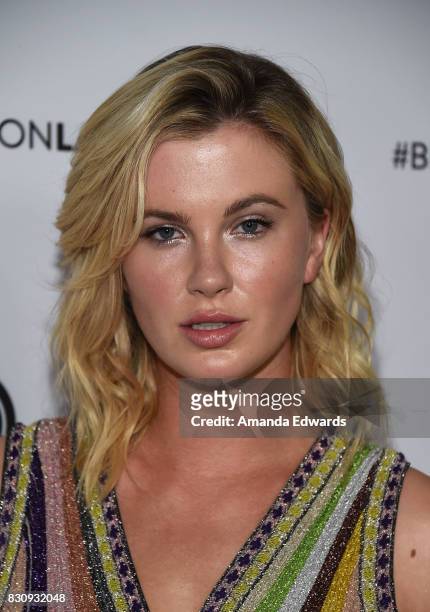Model Ireland Baldwin attends the 5th Annual Beautycon Festival Los Angeles at the Los Angeles Convention Center on August 12, 2017 in Los Angeles,...