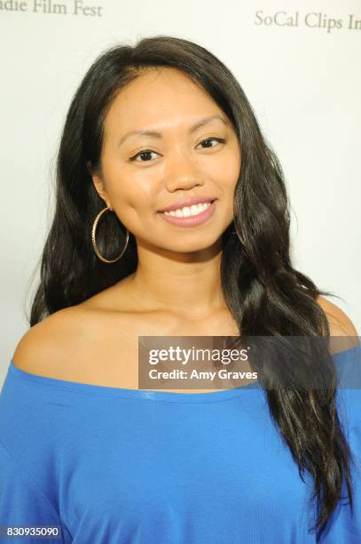 Priscilla Bawicia attends the Premiere Of "As In Kevin" At Socal Clips Indie Film Fest on August 12, 2017 in Los Angeles, California.