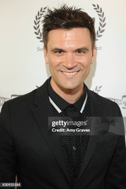 Kash Hovey attends the Premiere Of "As In Kevin" At Socal Clips Indie Film Fest on August 12, 2017 in Los Angeles, California.