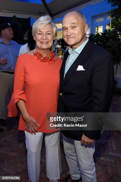 Veronica Kelly and Ray Kelly attend Apollo in the Hamptons at The Creeks on August 12, 2017 in East Hampton, New York.