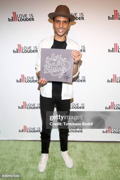 Rayvon Owen attends the Chaz Dean Summer Party 2017 Benefiting Love Is Louder on August 12, 2017 in Los Angeles, California.