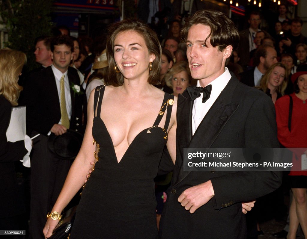 Hugh Grant and Liz Hurley