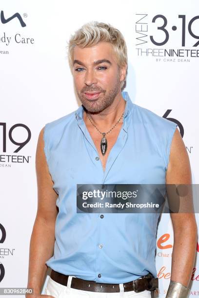 Chaz Dean attends his summer party benefiting Love Is Louder on August 12, 2017 in Los Angeles, California.