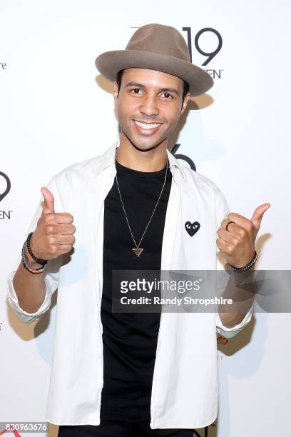 Rayvon Owen attends Chaz Dean summer party benefiting Love Is Louder on August 12, 2017 in Los Angeles, California.