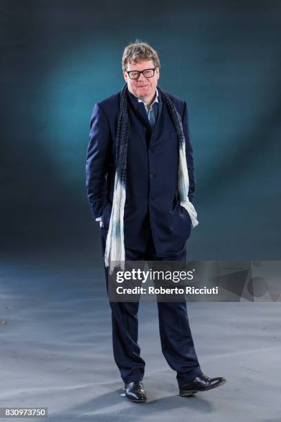 British novelist, documentary film-maker, television producer and playwright James Runcie attends a photocall during the annual Edinburgh...