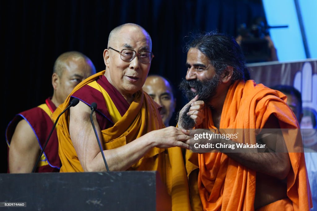 Dalai Lama Attends World Peace & Harmony Conclave