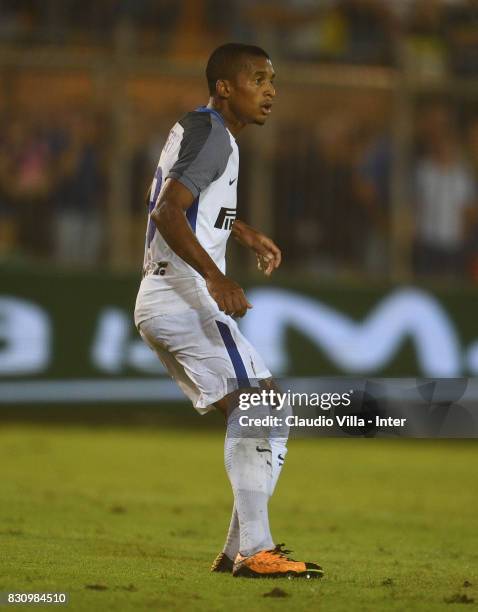 Dalbert Henrique Chagas Estevão of FC Internazionale in action during the Pre-Season Friendly match between FC Internazionale and Real Betis at...