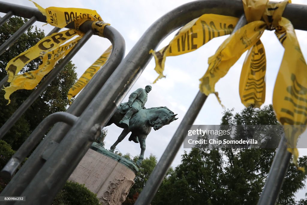 Community Of Charlottesville Mourns, After Violent Outbreak Surrounding Saturday's Alt Right Rally