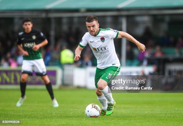 Wicklow , Ireland - 12 August 2017; Steven Beattie of Cork City during the Irish Daily Mail FAI Cup first round match between Bray Wanderers and Cork...