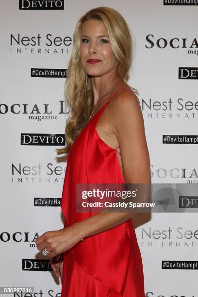 Beth Stern attends the Social Life Magazine Nest Seekers August Issue Party on August 12, 2017 in Southampton, New York.