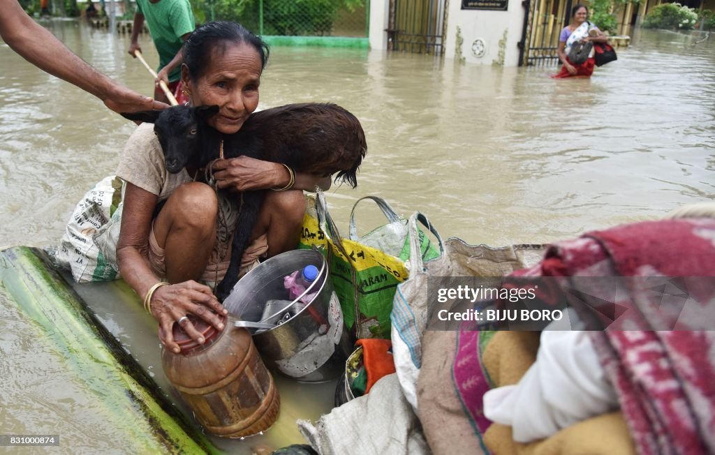 INDIA-FLOODS-MONSOON