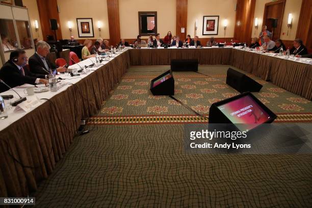 General vies of 211th IAAF Council Meeting on August 13, 2017 in London, England.