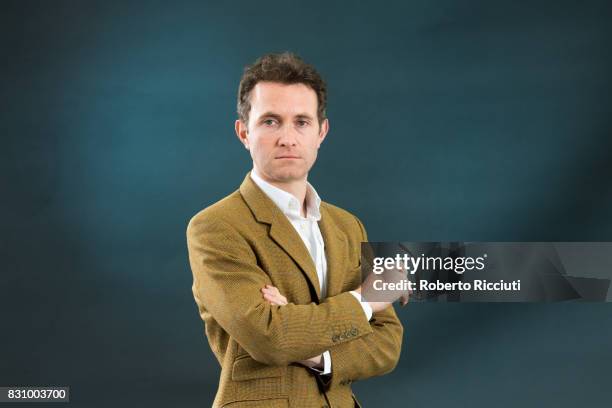British author, journalist and political commentator Douglas Murray attends a photocall during the annual Edinburgh International Book Festival at...