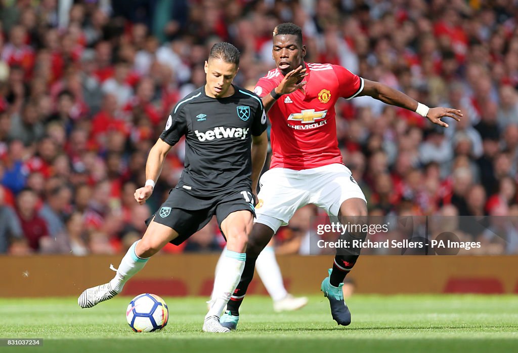 Manchester United v West Ham United - Premier League - Old Trafford
