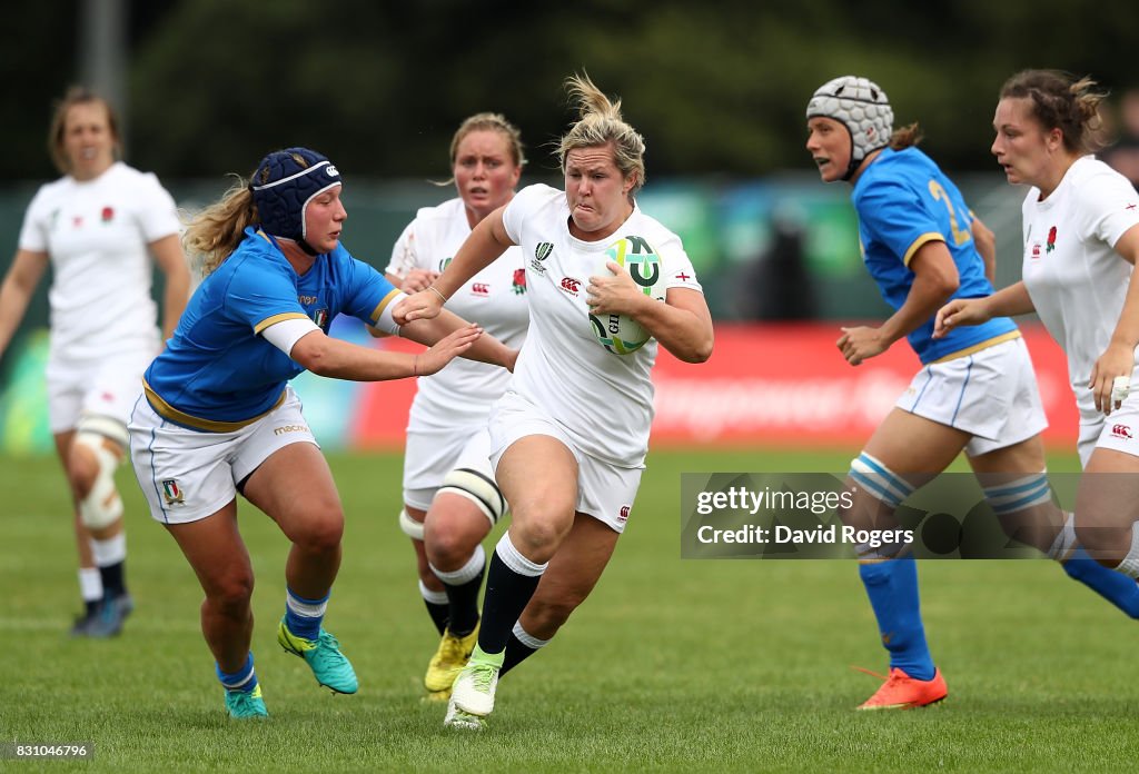 England v Italy - Women's Rugby World Cup 2017
