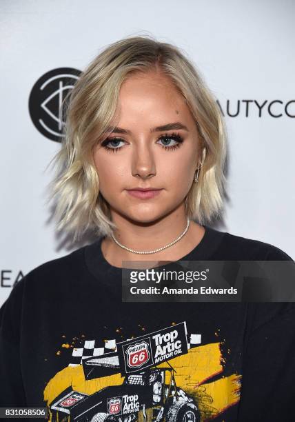 Maddi Bragg attends the 5th Annual Beautycon Festival Los Angeles at the Los Angeles Convention Center on August 12, 2017 in Los Angeles, California.