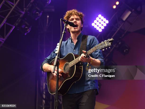 Vance Joy performs during the 2017 Outside Lands Music and Arts Festival at Golden Gate Park on August 12, 2017 in San Francisco, California.