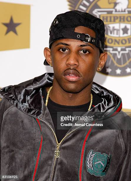 Rapper Fabulous attends the 2008 VH1 Hip Hop Honors at the Hammerstein Ballroom on October 2, 2008 in New York City.