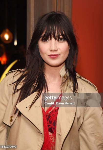 Daisy Lowe attends a VIP preview screening of "Tulip Fever" at The Soho Hotel on August 13, 2017 in London, England.