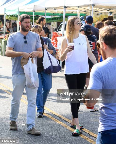 Tim Rosenman and Whitney Port is seen on August 13, 2017 in Los Angeles, California.