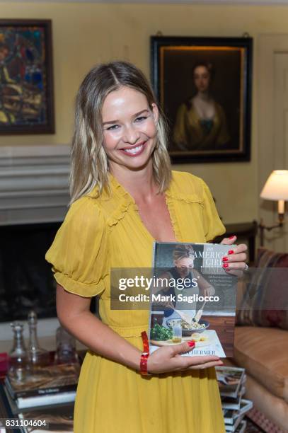 Author Marisa Hermer attends Hamptons Magazine's Private Dinner Celebrating East Hampton Library Authors Nighton August 12, 2017 in East Hampton, New...