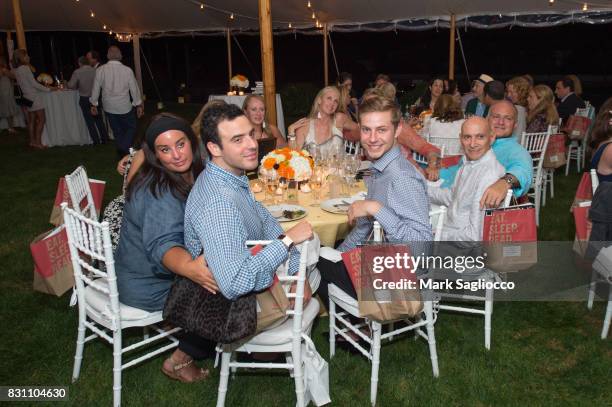 Atmosphere at the Hamptons Magazine Private Dinner Celebrating East Hampton Library Authors Night on August 12, 2017 in East Hampton, New York.