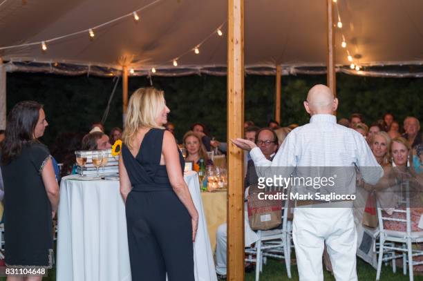 Atmosphere at the Hamptons Magazine Private Dinner Celebrating East Hampton Library Authors Night on August 12, 2017 in East Hampton, New York.