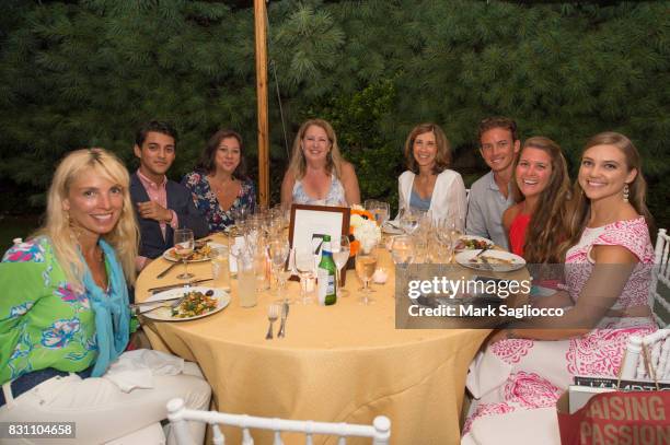 Atmosphere at the Hamptons Magazine Private Dinner Celebrating East Hampton Library Authors Night on August 12, 2017 in East Hampton, New York.