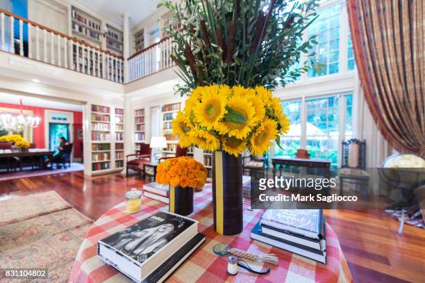 Atmosphere at the Hamptons Magazine Private Dinner Celebrating East Hampton Library Authors Night on August 12, 2017 in East Hampton, New York.