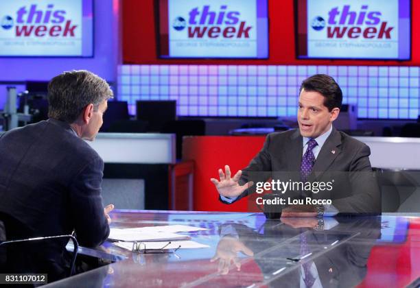 In a "This Week" Exclusive, George Stephanopoulos goes one-on-one with former White House Communications Director Anthony Scaramucci, in his first...